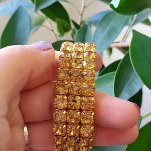 Citrine CZ Bracelet